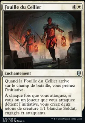 Fouille du Cellier