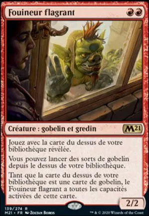 Fouineur flagrant