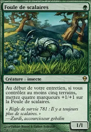 Foule de scalaires