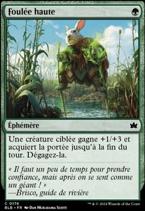 Foulée haute