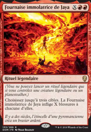 Fournaise immolatrice de Jaya