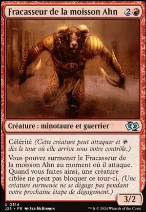 Fracasseur de la moisson Ahn