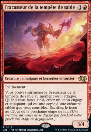 Fracasseur de la tempête de sable