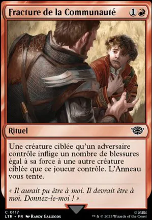 Fracture de la Communauté