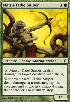 Franc-tireur de la tribu Matsu