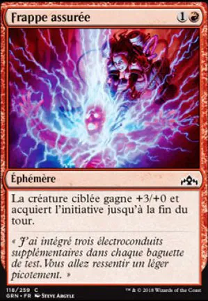Frappe assurée