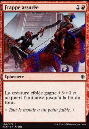 Frappe assurée