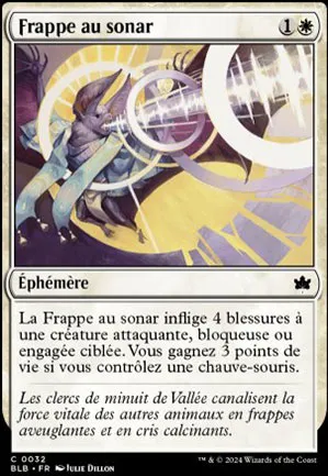 Frappe au sonar