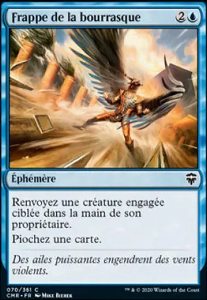 Frappe de la bourrasque