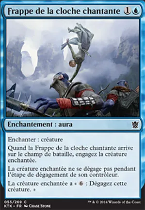 Frappe de la cloche chantante