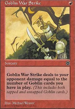 Frappe guerrière des gobelins