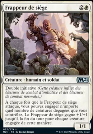 Frappeur de siège