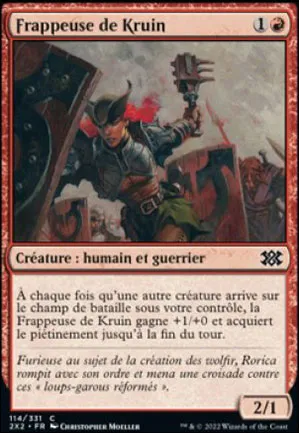 Frappeuse de Kruin