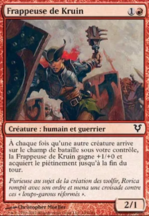 Frappeuse de Kruin
