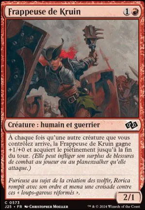 Frappeuse de Kruin