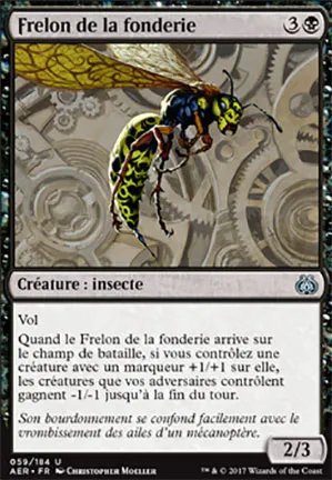 Frelon de la fonderie