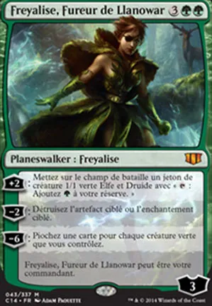 Freyalise, Fureur de Llanowar