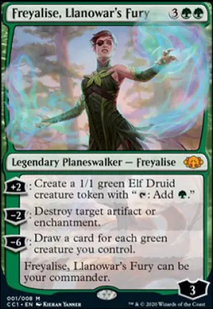 Freyalise, Fureur de Llanowar