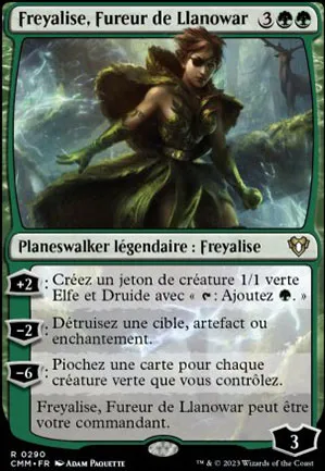 Freyalise, Fureur de Llanowar