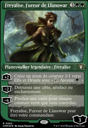 Freyalise, Fureur de Llanowar