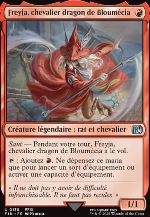 Freyja, chevalier dragon de Bloumécia