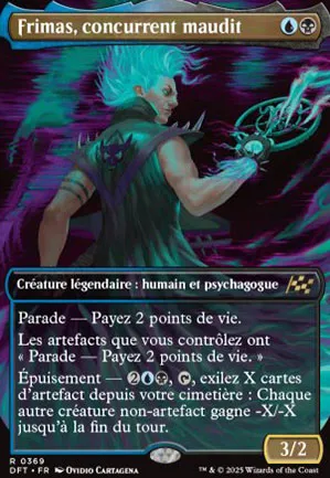 Frimas, concurrent maudit