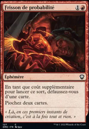 Frisson de probabilité