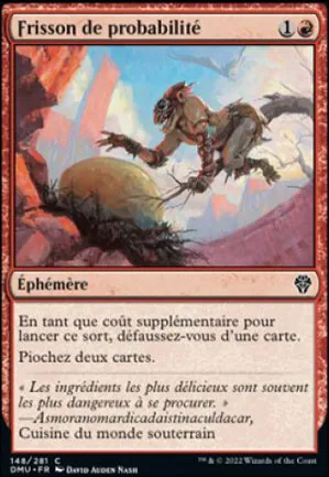 Frisson de probabilité