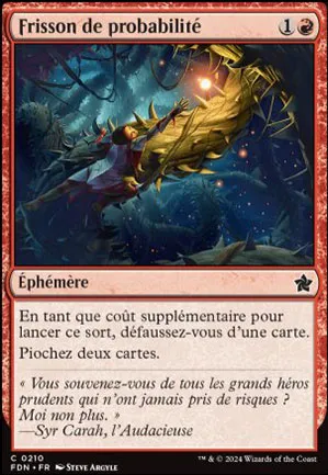 Frisson de probabilité