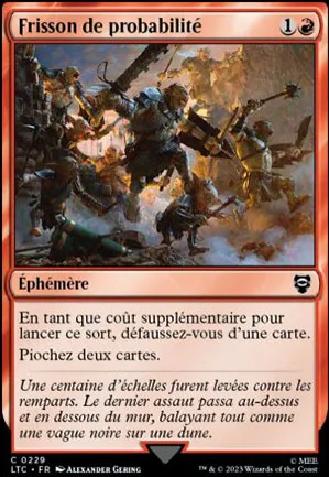 Frisson de probabilité