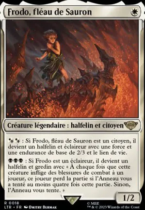 Frodo, fléau de Sauron