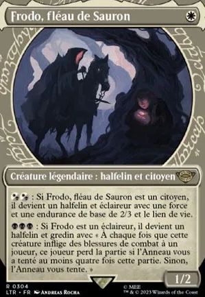 Frodo, fléau de Sauron