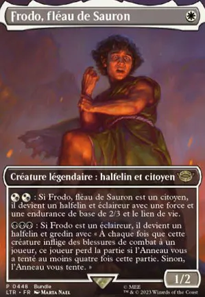 Frodo, fléau de Sauron