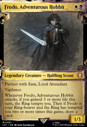Frodo, hobbit audacieux