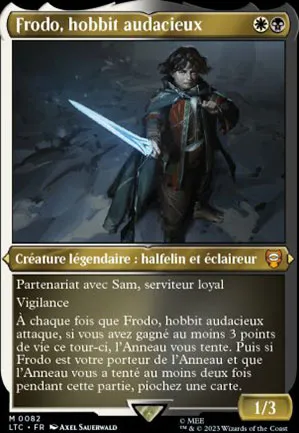 Frodo, hobbit audacieux