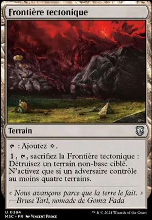 Frontière tectonique
