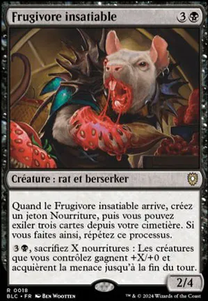 Frugivore insatiable