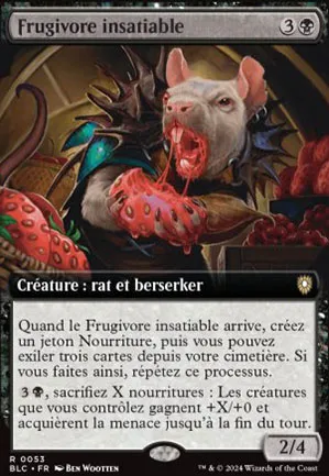 Frugivore insatiable