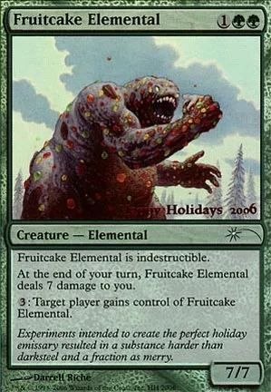 Fruitcake Elemental