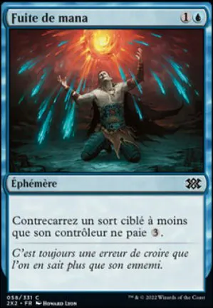 Fuite de mana