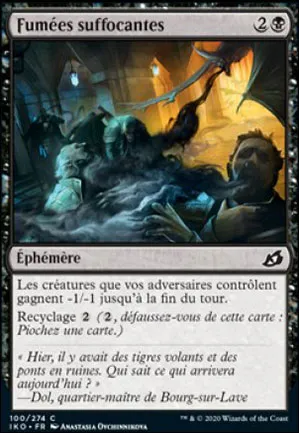 Fumées suffocantes