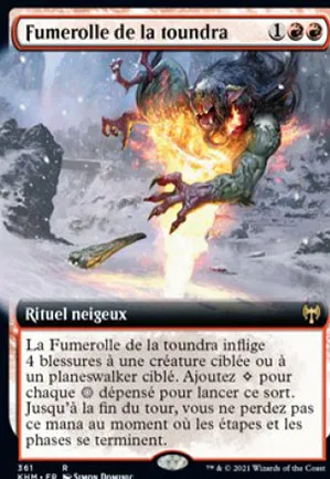 Fumerolle de la toundra