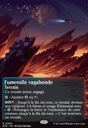 Fumerolle vagabonde