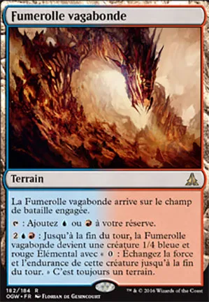 Fumerolle vagabonde