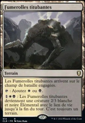 Fumerolles titubantes