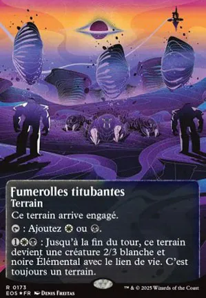 Fumerolles titubantes
