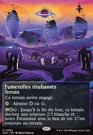 Fumerolles titubantes