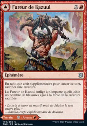 Fureur de Kazuul // Falaises de Kazuul