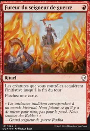 Fureur du seigneur de guerre