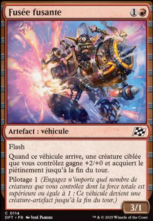 Fusée fusante